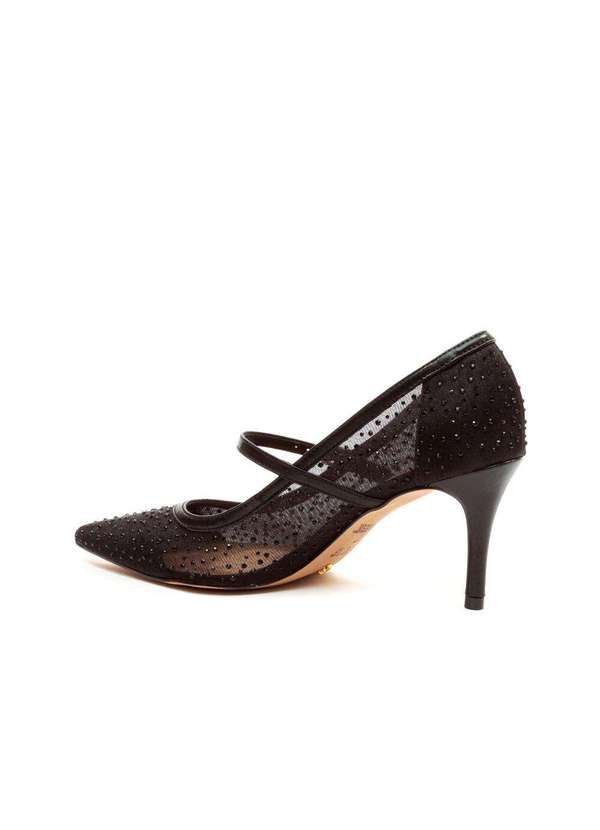 Cecconello - Scarpin Couro Salto Médio Cecconello 2658004-1 Preto 4