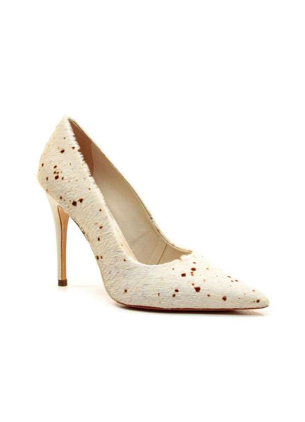 Cecconello - Scarpin Couro Salto Alto Cecconello 2130008- 119 Branco 2