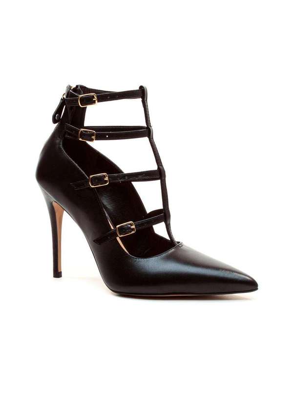 Cecconello - Scarpin Couro Salto Alto Cecconello 2396011-4 Preto 2