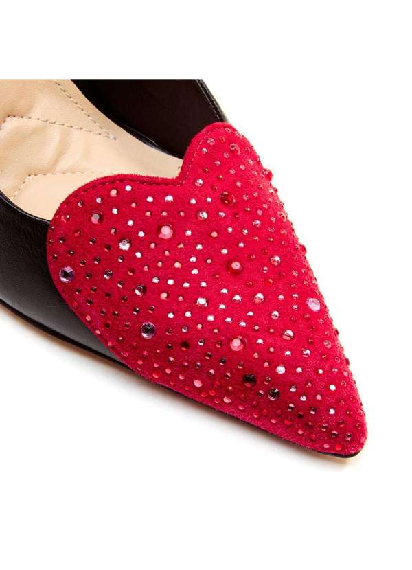 Cecconello - Scarpin Couro Salto Alto Cecconello 2446004-1 Preto 5