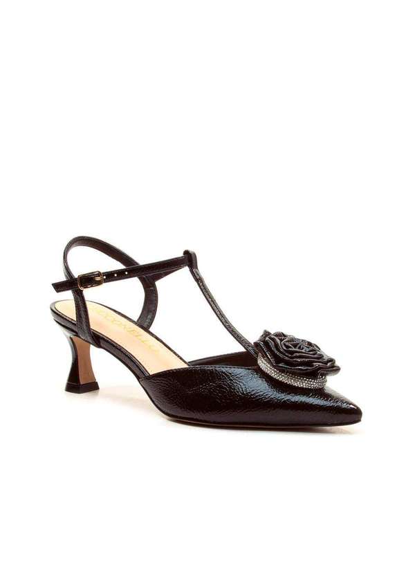 Cecconello - Slingback Salto Médio Cecconello 2409004-2 Preto 2
