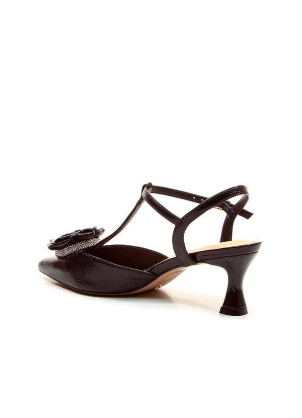 Cecconello - Slingback Salto Médio Cecconello 2409004-2 Preto 3
