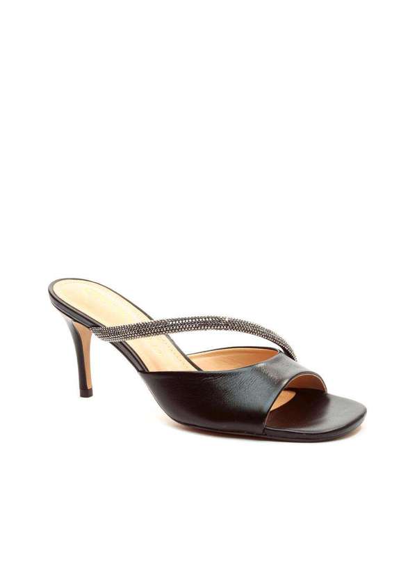 Cecconello - Tamanco Couro Salto Médio Cecconello 2546004-3 Preto 3