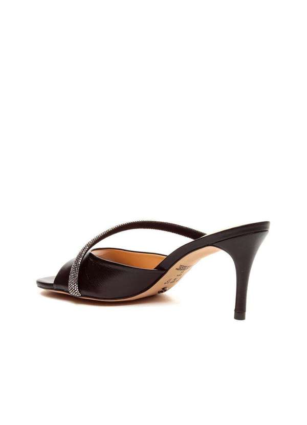 Cecconello - Tamanco Couro Salto Médio Cecconello 2546004-3 Preto 4