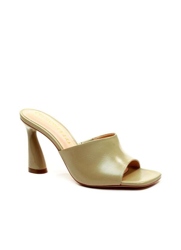 Cecconello - Tamanco Couro Salto Alto Cecconello 2693002-3 Verde 3