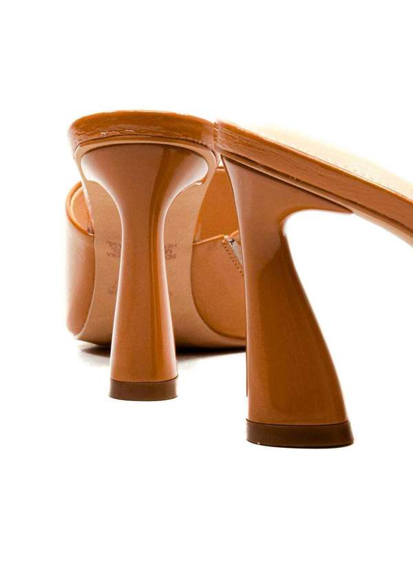 Cecconello - Tamanco Couro Salto Alto Cecconello 2693002-6 Marrom 5