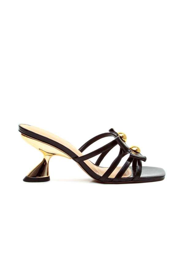 Cecconello - Tamanco Couro Cecconello 2736001-3 Preto