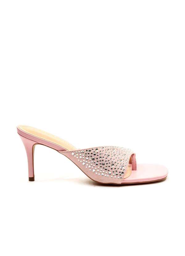 Cecconello - Tamanco Couro Salto Médio Cecconello 2546006-1 Rosa