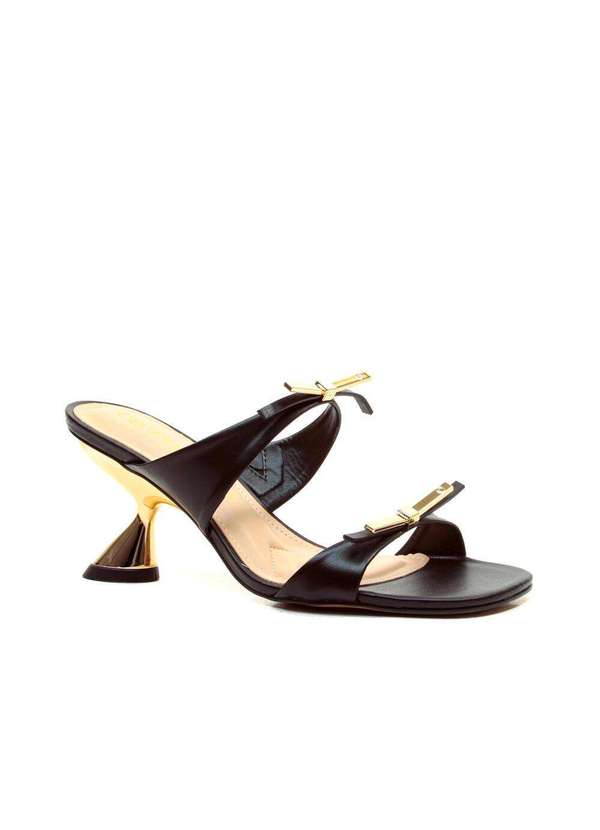 Cecconello - Tamanco Couro Salto Médio Cecconello 2692001-4 Preto 2