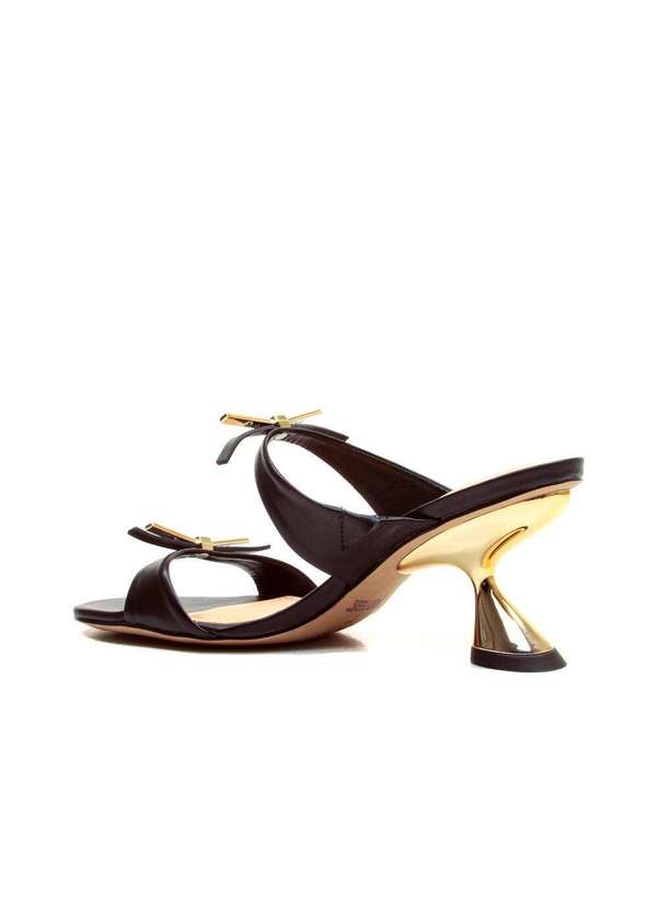 Cecconello - Tamanco Couro Salto Médio Cecconello 2692001-4 Preto 3