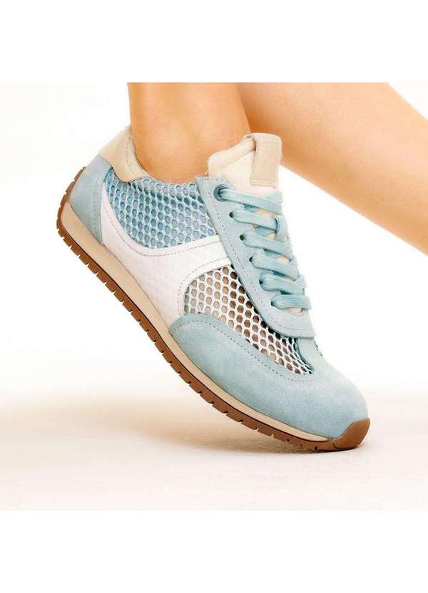 Cecconello - Tênis Casual Couro Cecconello 2756001-2 Azul 2