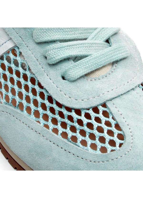 Cecconello - Tênis Casual Couro Cecconello 2756001-2 Azul 5