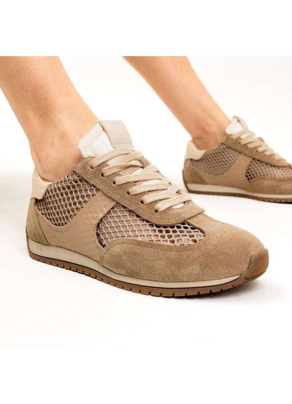 Cecconello - Tênis Casual Couro Cecconello 2756001-4 Nude 2