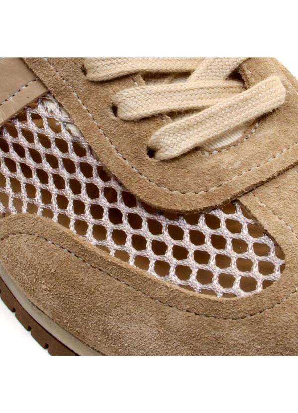 Cecconello - Tênis Casual Couro Cecconello 2756001-4 Nude 5