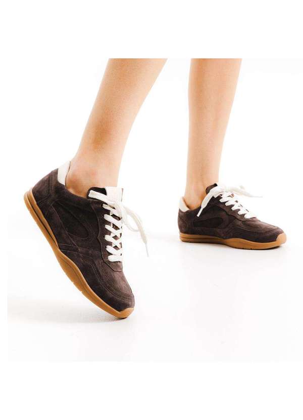 Cecconello - Tênis Casual Couro Cecconello 2617001-4 Marrom 2