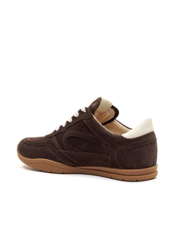 Cecconello - Tênis Casual Couro Cecconello 2617001-4 Marrom 4