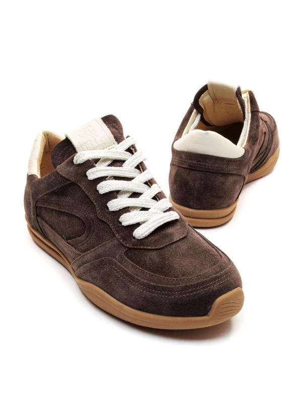 Cecconello - Tênis Casual Couro Cecconello 2617001-4 Marrom 5