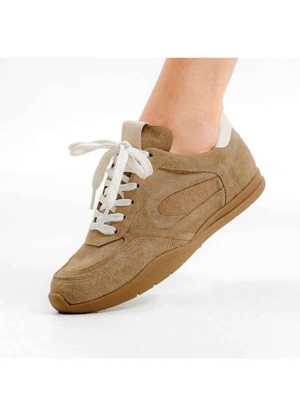 Cecconello - Tênis Casual Couro Cecconello 2617001-3 Marrom 2