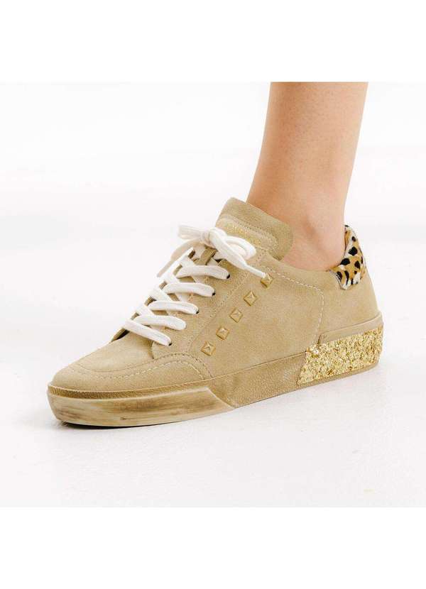 Cecconello - Tênis Couro Casual Cecconello 2618003-3 Creme 2