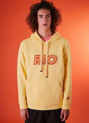 orange new balance moletom com capuz