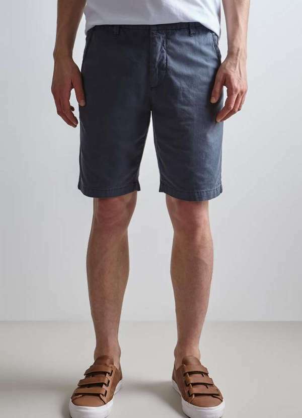 Reserva - Bermuda Cont Casual Iron Reserva Cinza