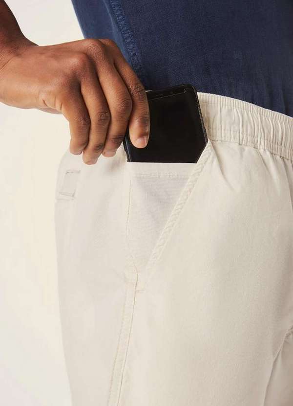 Reserva - Short Pf Elastico Estonado Reserva Branco 3