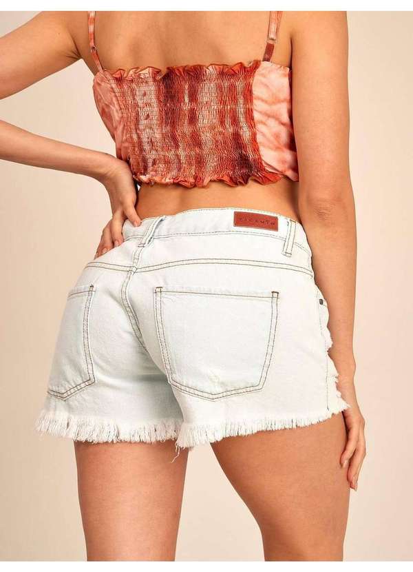 Yacamim - Shorts Jeans Azul Claro Yacamim H9 Azul 3