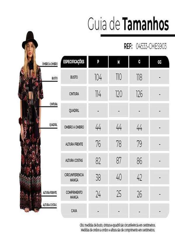 Yacamim - Camisa Ampla de Mangas Curtas Preto Estampado Yacamim A3 Estampado 7