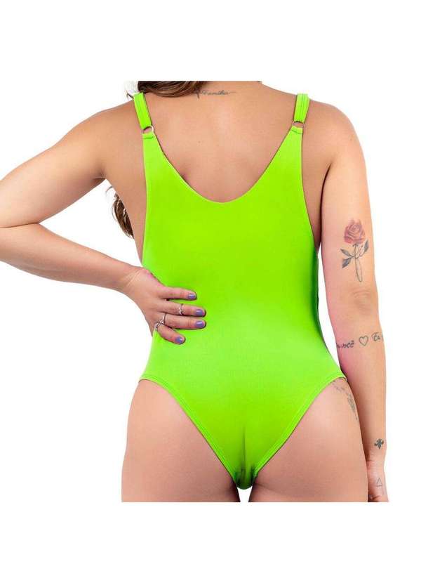 Hype Modas - Maiô Biquini  Praia Feminino Decote Costas Alças Ajustável Amarelo 6