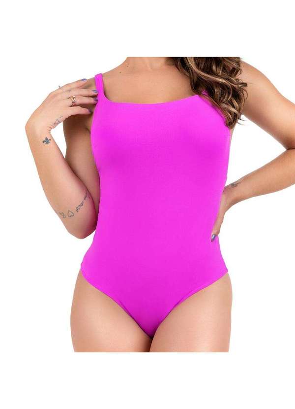 Hype Modas - Maiô Biquini  Praia Feminino Decote Costas Alças Ajustável Rosa 5