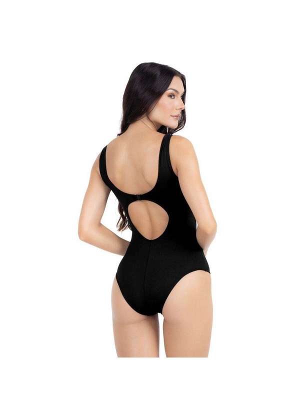 Hype Modas - Maiô Transpassado com Bojo Removível Todo Forrado Tecido Branco 2