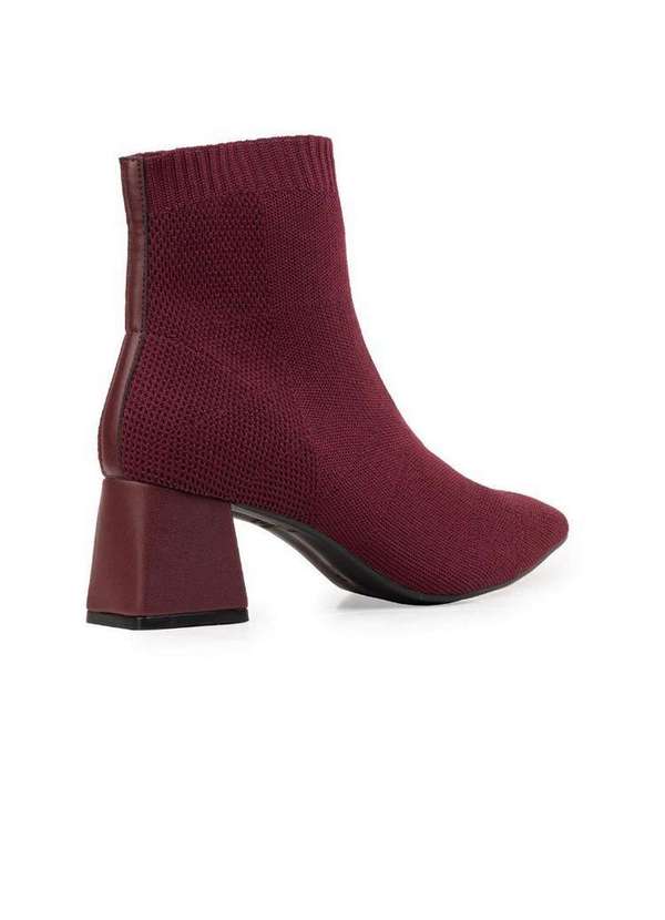 Bebecê - Bota Bebecê Knit Block Roxo 4