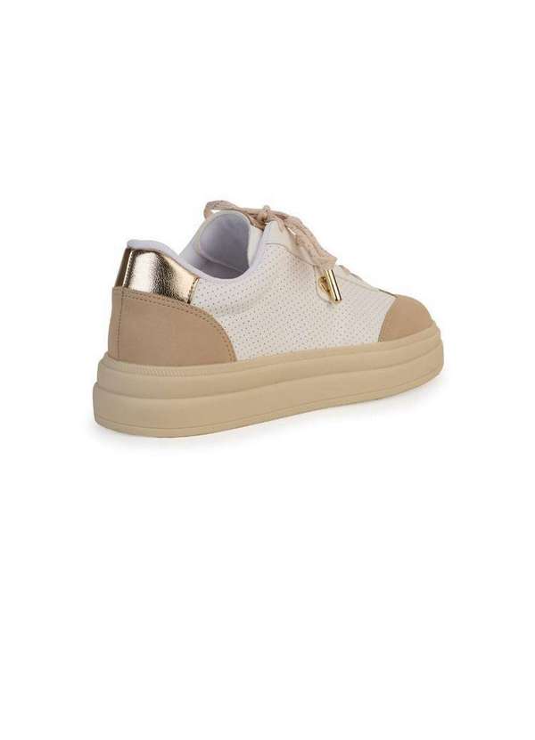 Bebecê - Tênis Bebecê Casal Cadarço Enfeite Pin Branco 4