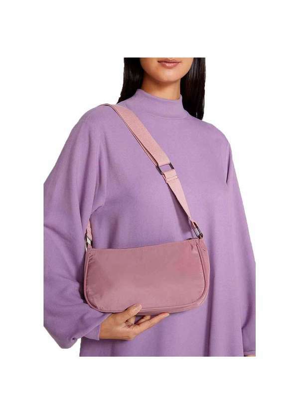 Hering - Bolsa Baguete Pequena Feminina Preto