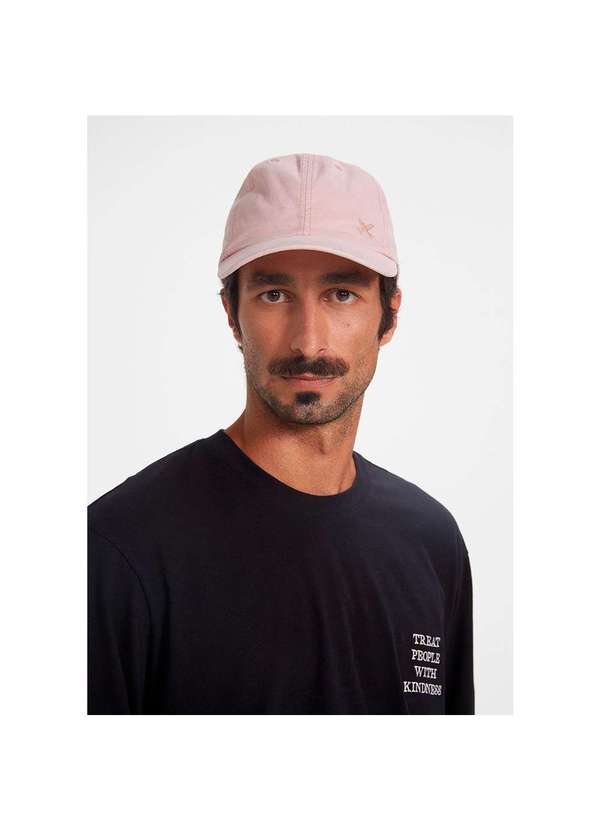 Hering - Boné Masculino Aba Curva Rosa-Nude