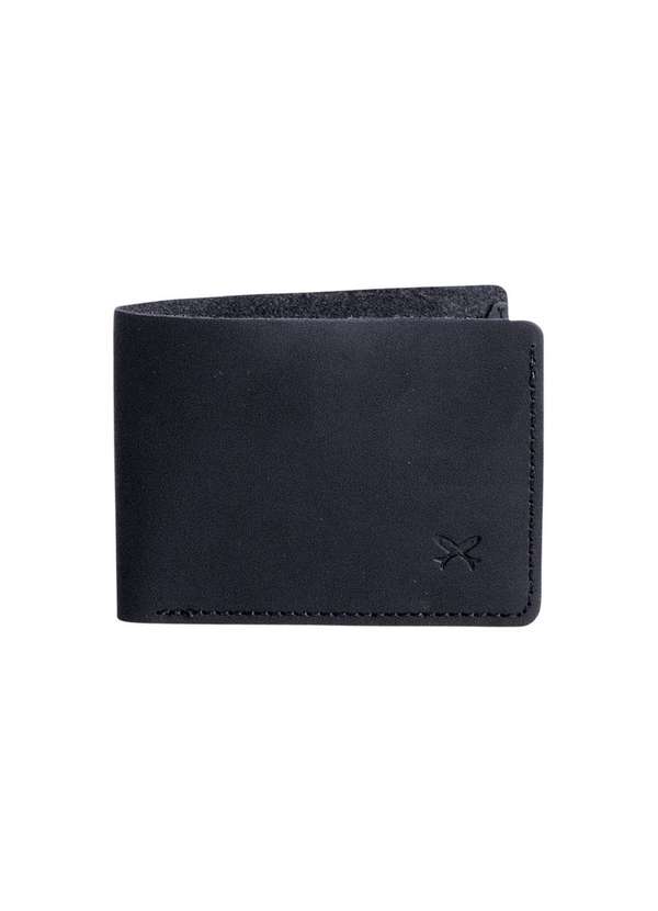 Hering - Carteira Masculina em Material Sintético Preto