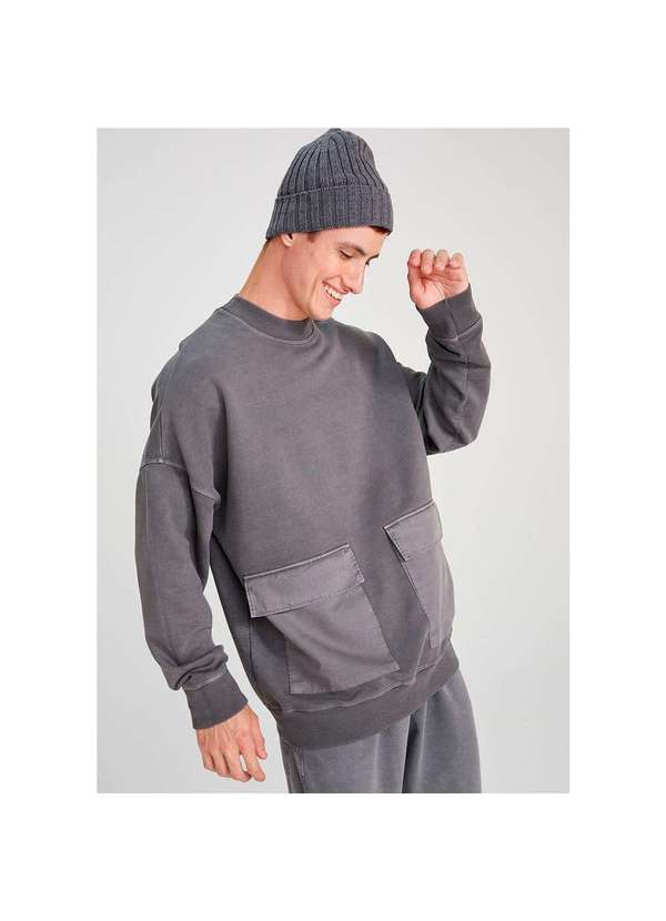 Hering - Gorro Unissex em Tricô Cinza