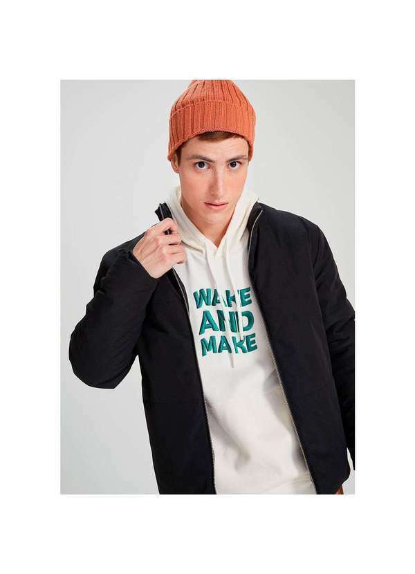 Hering - Gorro Unissex em Tricô Marrom-Médio
