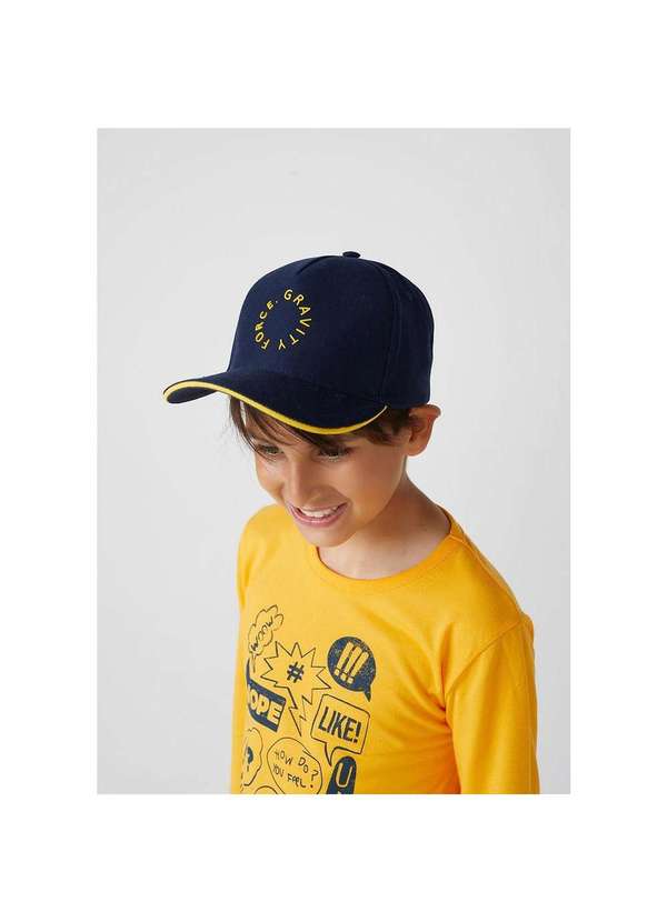 Hering - Boné Infantil Menino em Sarja Azul