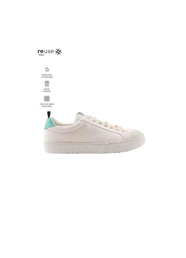 Hering - Tênis Feminino Hering Reuse Off-White