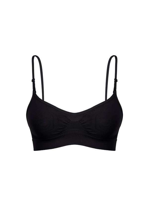 Hering - Sutiã Loba Slim Básico Lupo Preto