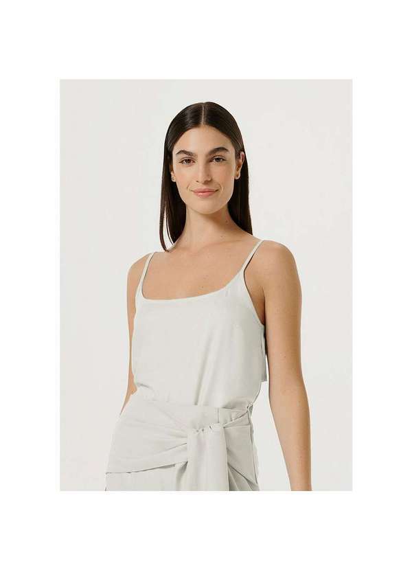 Hering - Regata Feminina de Alças Finas Off-White