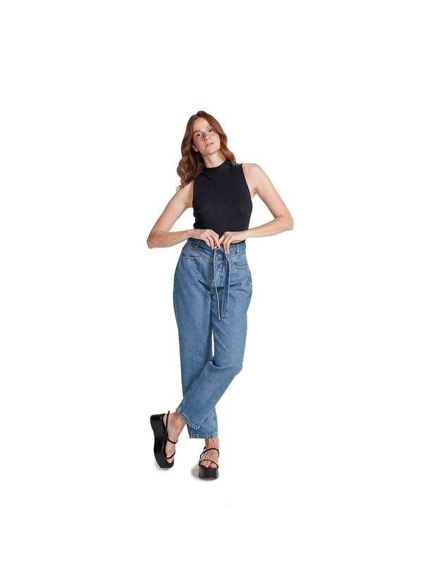 Calça Jeans Feminina Algodão Azul - Hering