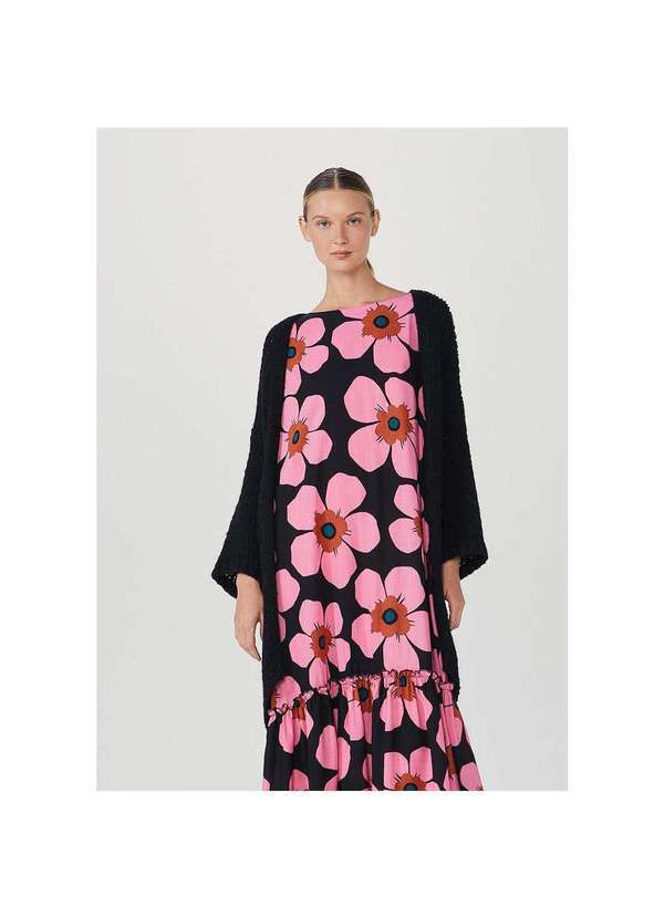 Hering - Casaco de Tricô Feminino Preto