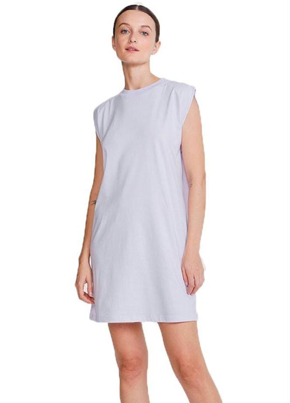 Hering - Vestido Muscle Tee Básicos do Brasil Roxo 1