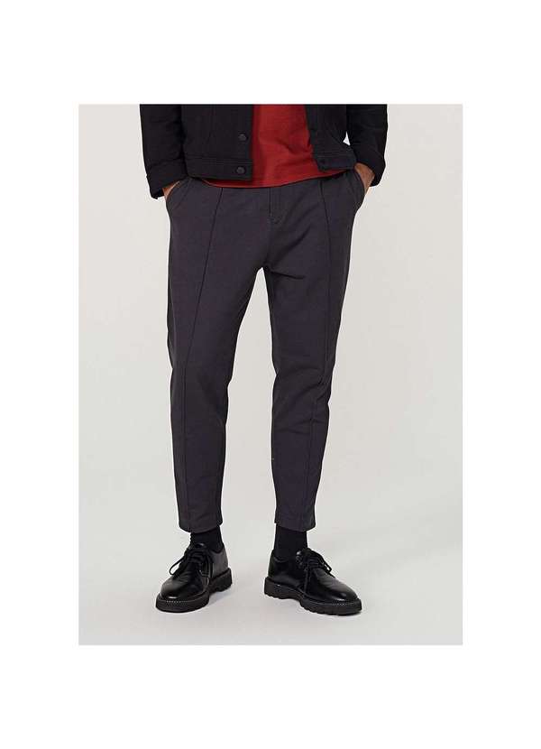 Hering Calça Moletom Masculina Básica Adulto Tapper Cinza-Escuro