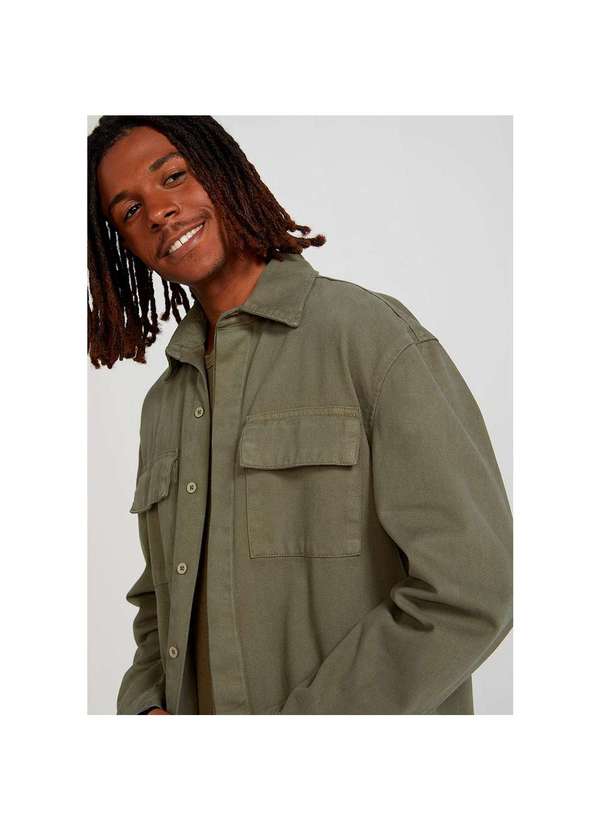 Camisa fashion sarja militar masculina