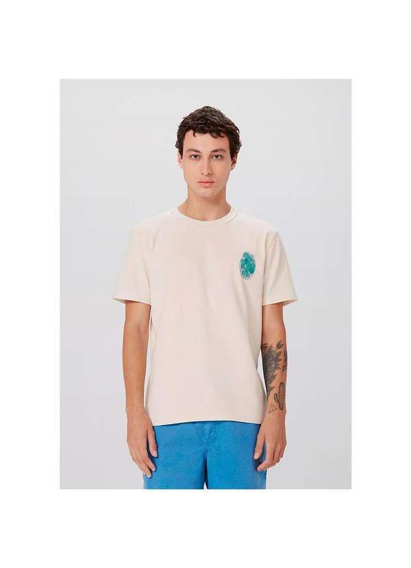 Hering - Camiseta Básica Comfort Masculina Básicos do Brasil Branco