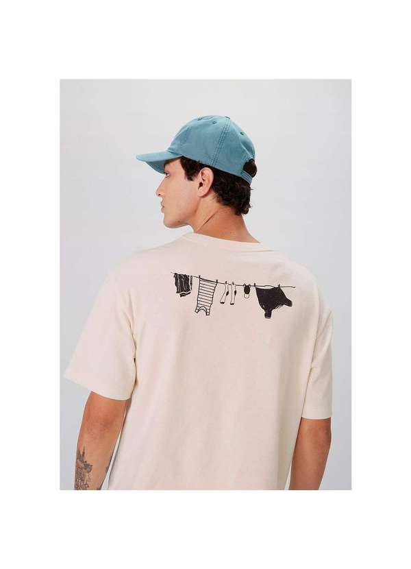 Hering - Camiseta Básica Masculina Básicos do Brasil Branco 3