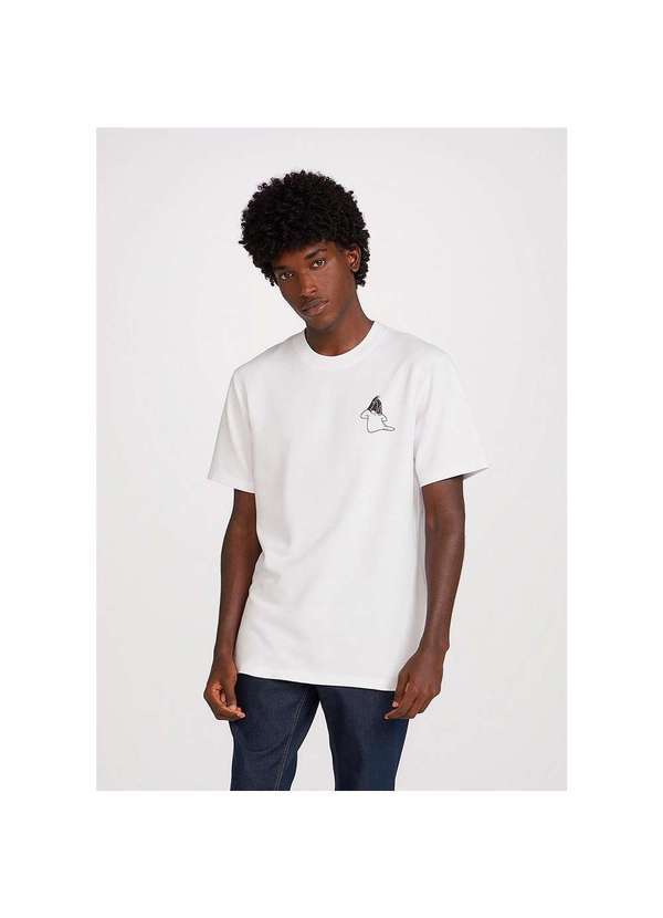 Hering - Camiseta Unissex Manga Curta Patolino Looney Tunes Patolino